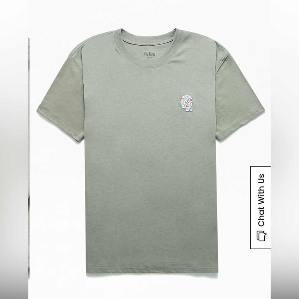 PacCares Eco Head Embroidered T-Shirt